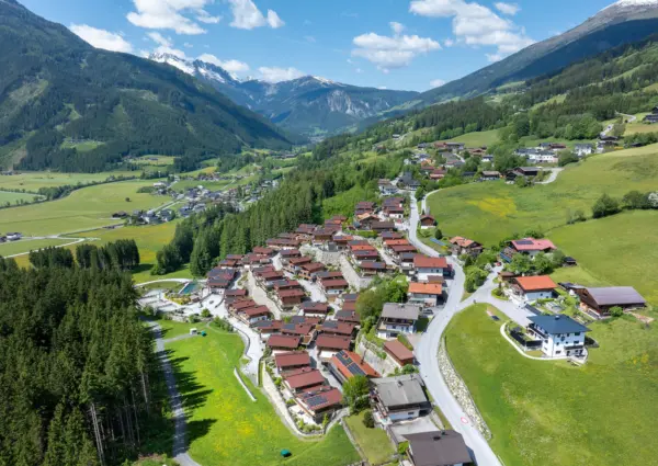 National Park Chalet Vorderkopf Neukirchen overzicht dorp