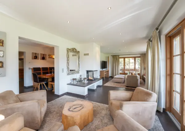 Panorama Chalet Forest zithoek