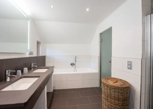 Panorama Chalet Forest en suite badkamer