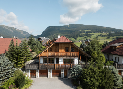 Panorama Chalet Forest zomer aanzicht 2026