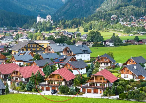 Panorama Chalet Forest Ligging Mauterndorf