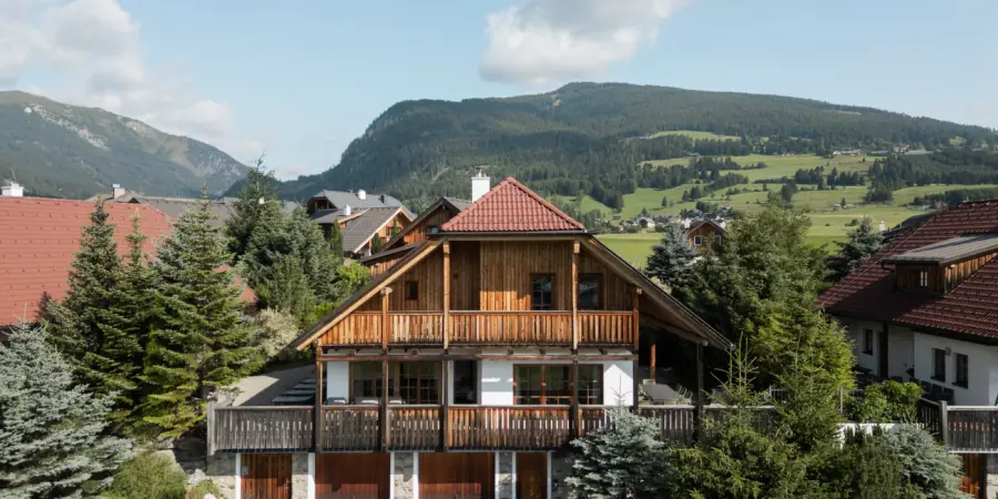 Panorama Chalet Forest zomer aanzicht 2026