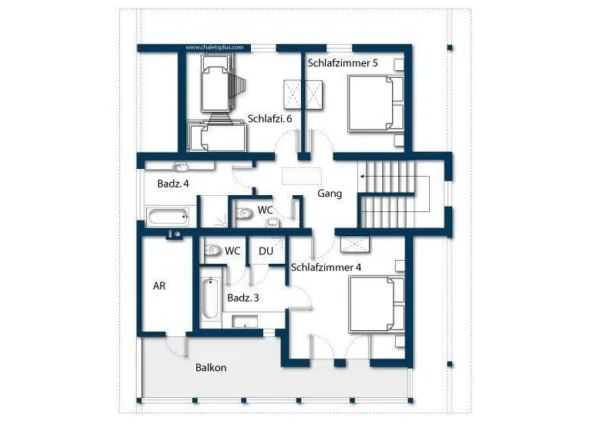 0045 MD Grau XL plattegrond 3