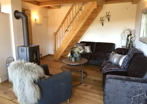 Penthouse Jen Sen woonkamer overzicht