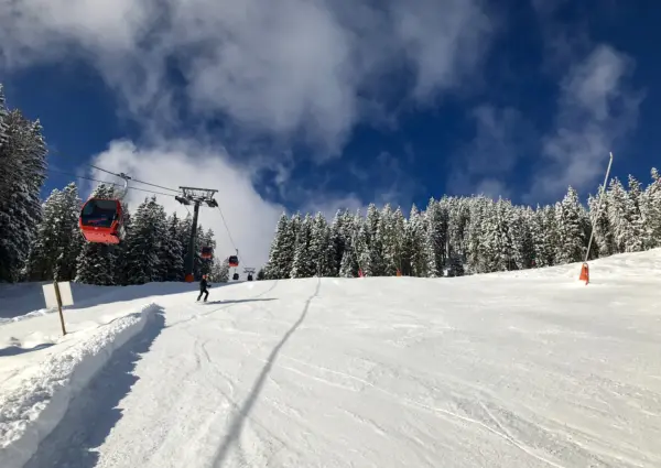 Penthouse Jen Sen zicht op piste