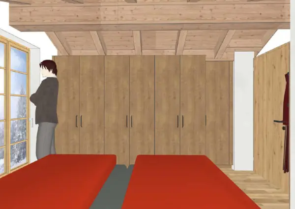 Pim s Alm HC3 B Ctte 2 KC3 B6nigsleiten Impressie 2 Slaapkamer