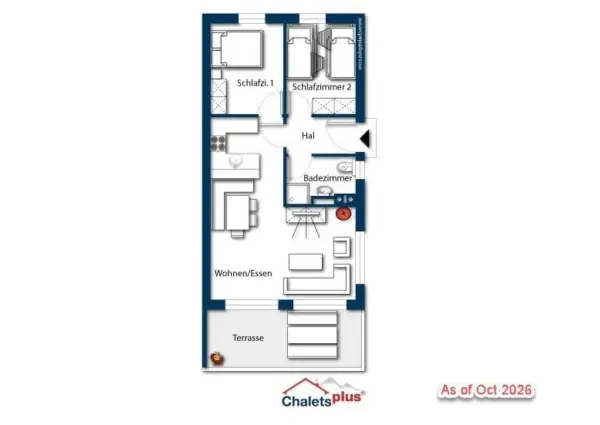 SM Residenz Monica Top 2 as of Okt 2026