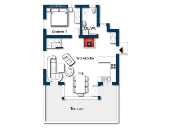 0028 NK Residenz Sonnenfeld Top11 plattegrond 1