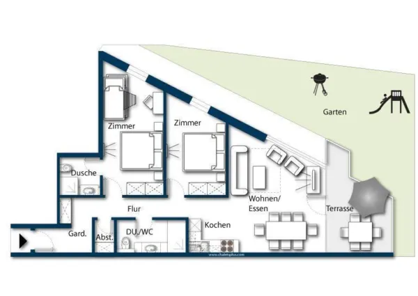 0027 NK Wildkogelbahnen Top 18 plattegrond