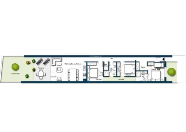 0034 NK Wildkogel 7 plattegrond