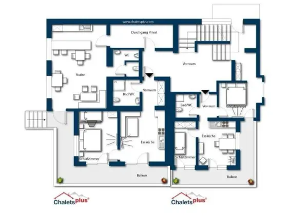 WD Sch C3 B6neben Appartementen Big Family 1e Stock