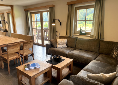 Wald Bauernhaus beide woonkamers zithoek