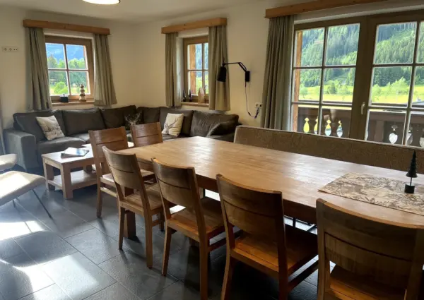 Wald Bauernhaus beide woonkamers westzijde