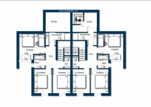 WLD Bauernhaus UG West und Ost2 30 07 2024 tijdelijk ivm verplaatste Sauna