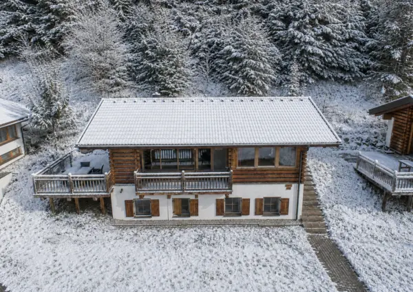 Wald im Pinzgau Sch C3 B6neben Chalet Anton winters