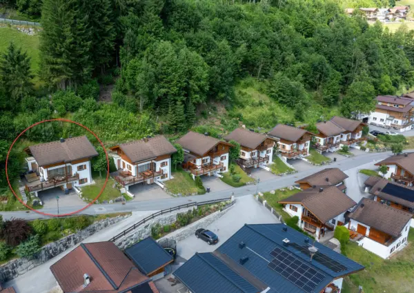 Wald ligging Sch C3 B6neben Chalet Hohe Tauern Blick