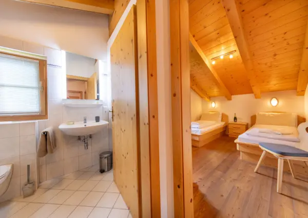 Sch C3 B6neben Chalet Steinlinge Wald im Pinzgau Slaapkamer 2 1e