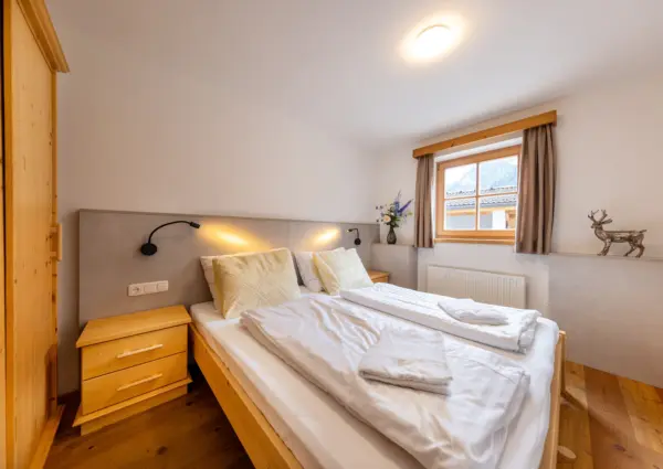 Sch C3 B6neben Chalet Steinlinge Wald im Pinzgau Slaapkamer 1