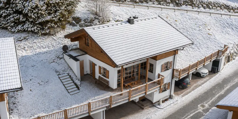 Wald im Pinzgau Sch C3 B6neben Chalet Steinlinge winters