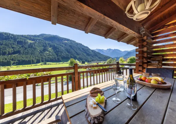 Sch C3 B6neben Chalet Wiesenwald Zomers uitzicht