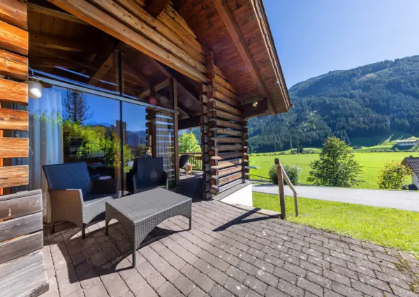 Sch C3 B6neben Chalet Wiesenwald Zomers zonneterras