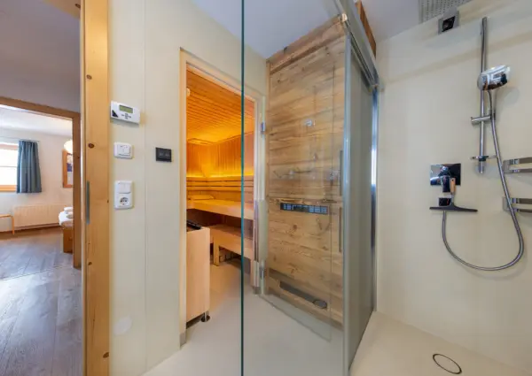 Sch C3 B6neben Chalet Zur Muhle Sauna met douche