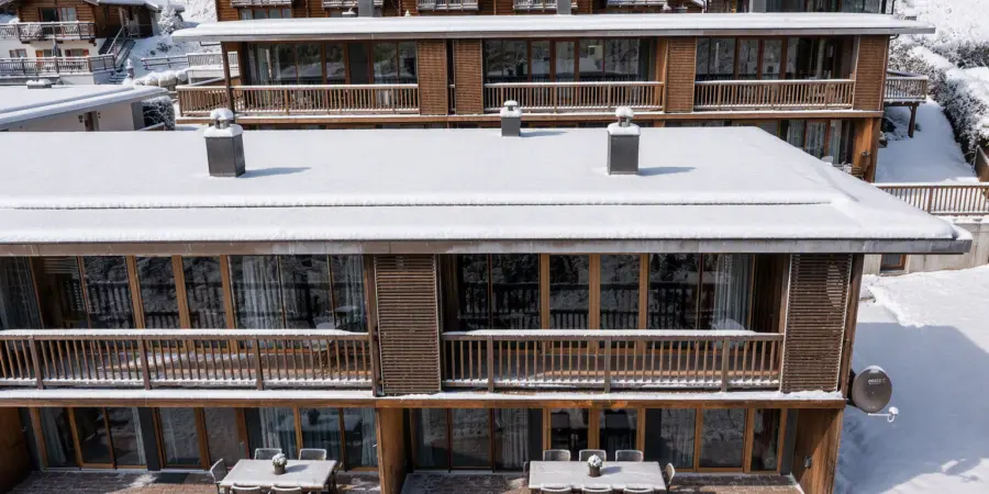 Wald im Pinzgau Sch C3 B6neben Haus Sonneck winters