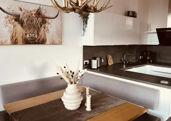 Snowfall Eethoek met decoratie