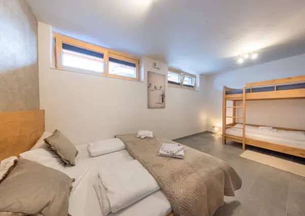 Snowfall familiekamer onderverdieping