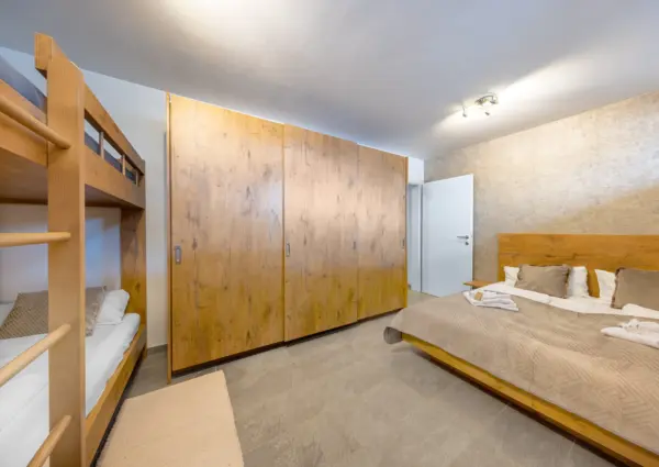 Snowfall familiekamer onderverdieping overzicht