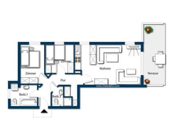 0024 KL Wildkar Plattegrond nieuw