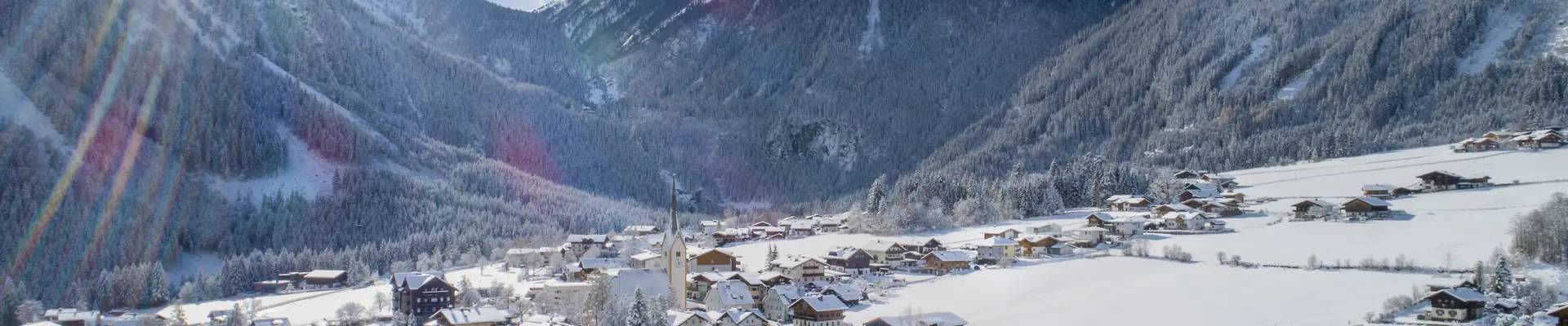 Krimml Ort Winter 04