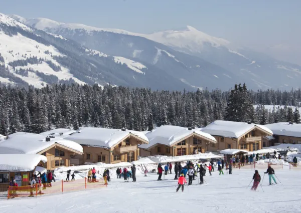 HKR Hochkrimml dorp winter 2