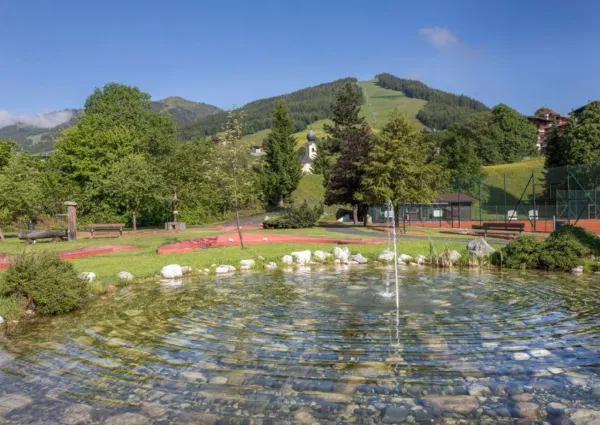 Foto saalbach zomer