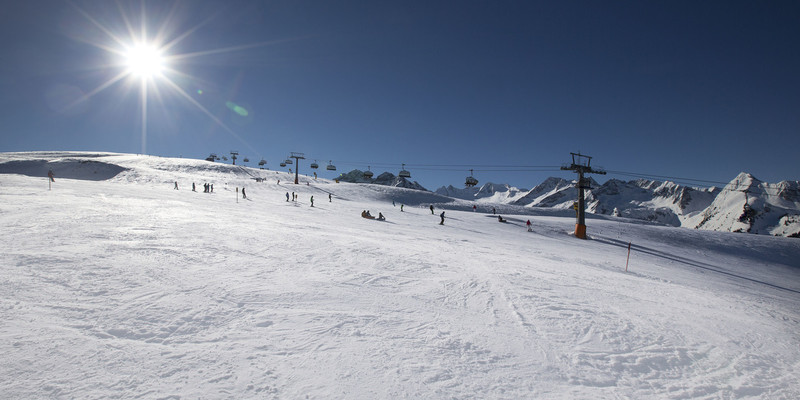 Januar Wintersport Österreich