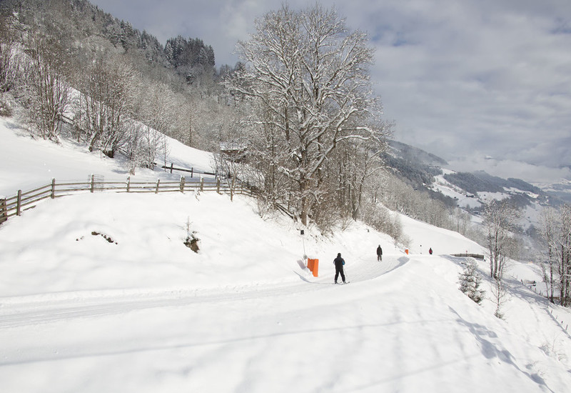 Downhill ski slope Bramberg