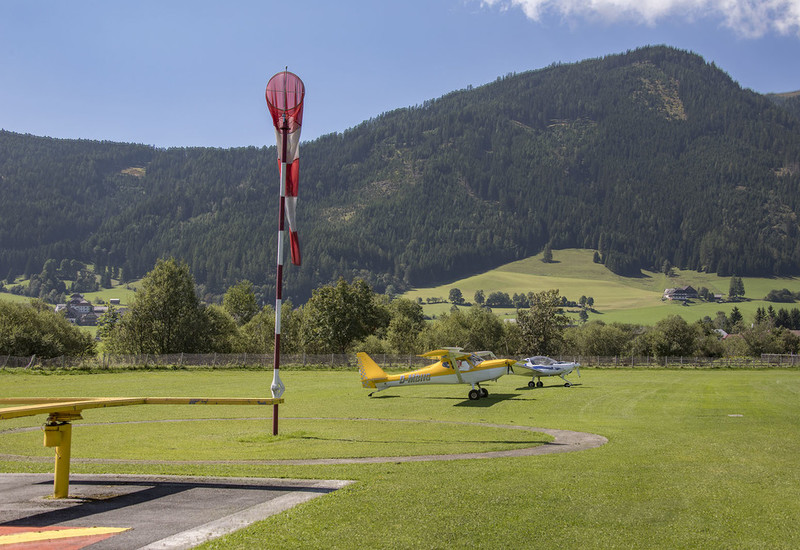 Alpine airport Mauterndorf